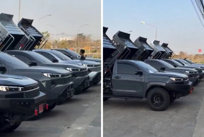 صحيفة المرصد - لأول مرة … بالفيديو: ظهور سيارات هايلوكس قلاب موديل 2026