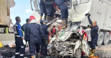 ارتفاع عدد وفيات حادث محور 30 يونيو لـ18 حالة