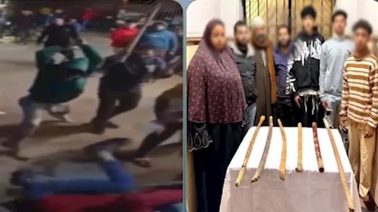القصة الكاملة لضرب شاب بالعصى في المنوفية