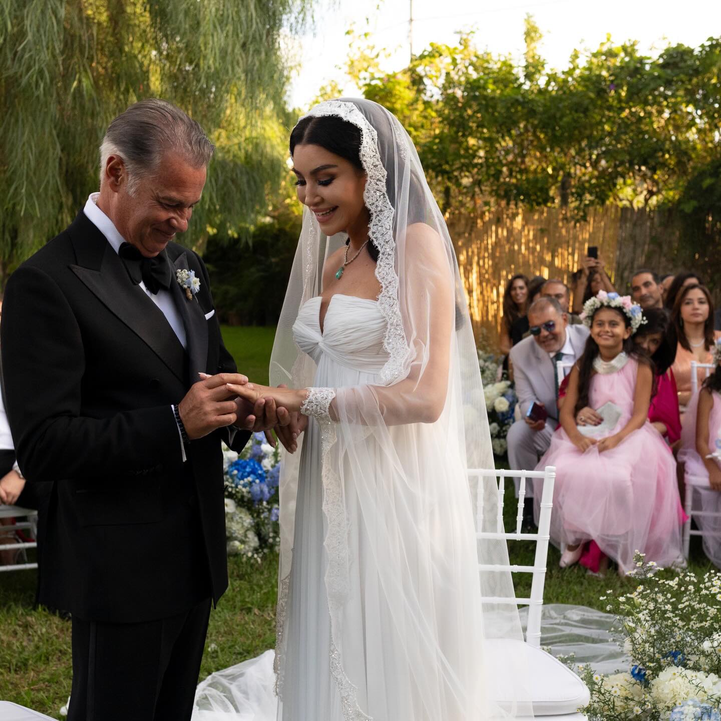 اروي جودة وعريسها