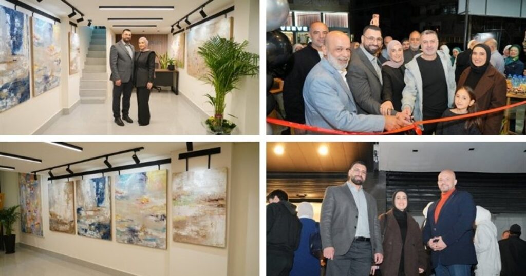افتتاح Art by Kheder في عبرا شرق صيدا.. صالة عرض للوحات فنية من ابداع وتوقيع الفنان خضر الحجار
