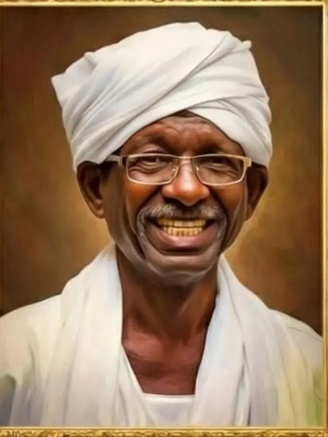 صورة للمواطن السوداني مبارك قمر الدين