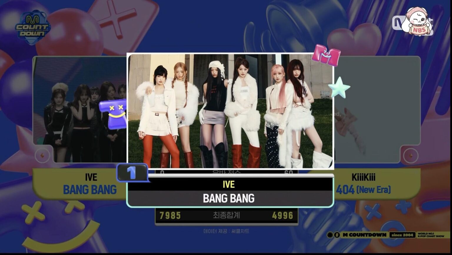 IVE حققوا أول فوز لهم في أغنية "BANG BANG" على Mnet M Countdown (260226)