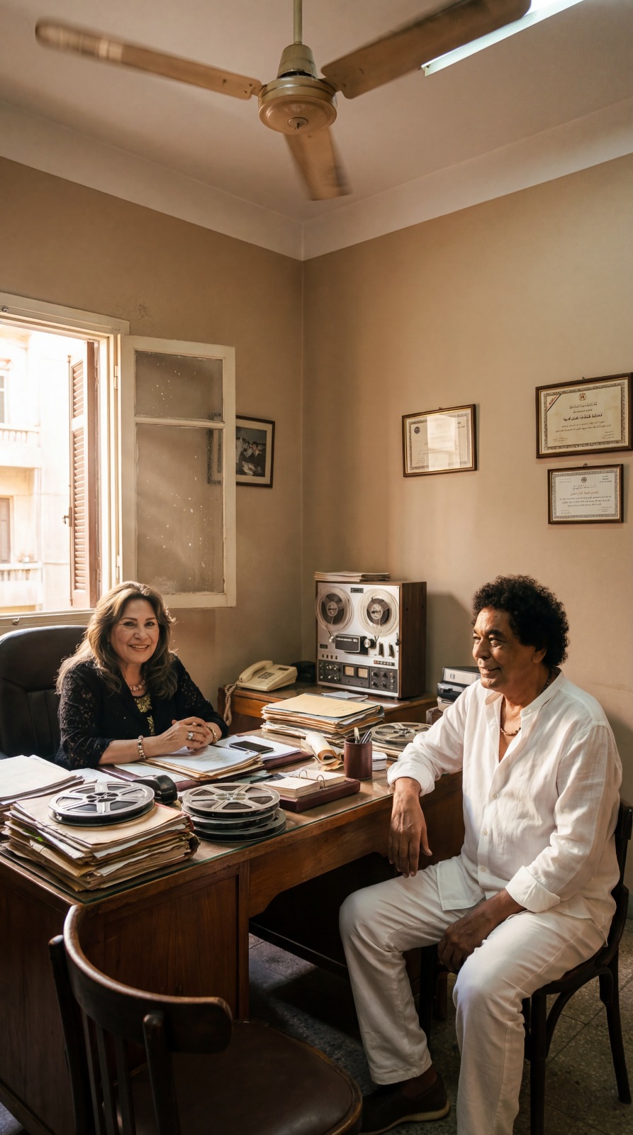 أثناء التحضير لبكار