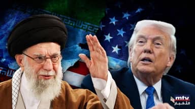 آية الله يجلس مع الشيطان الأكبر