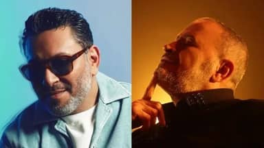 جورج وسوف وزياد برجي في حفل واحد في باريس