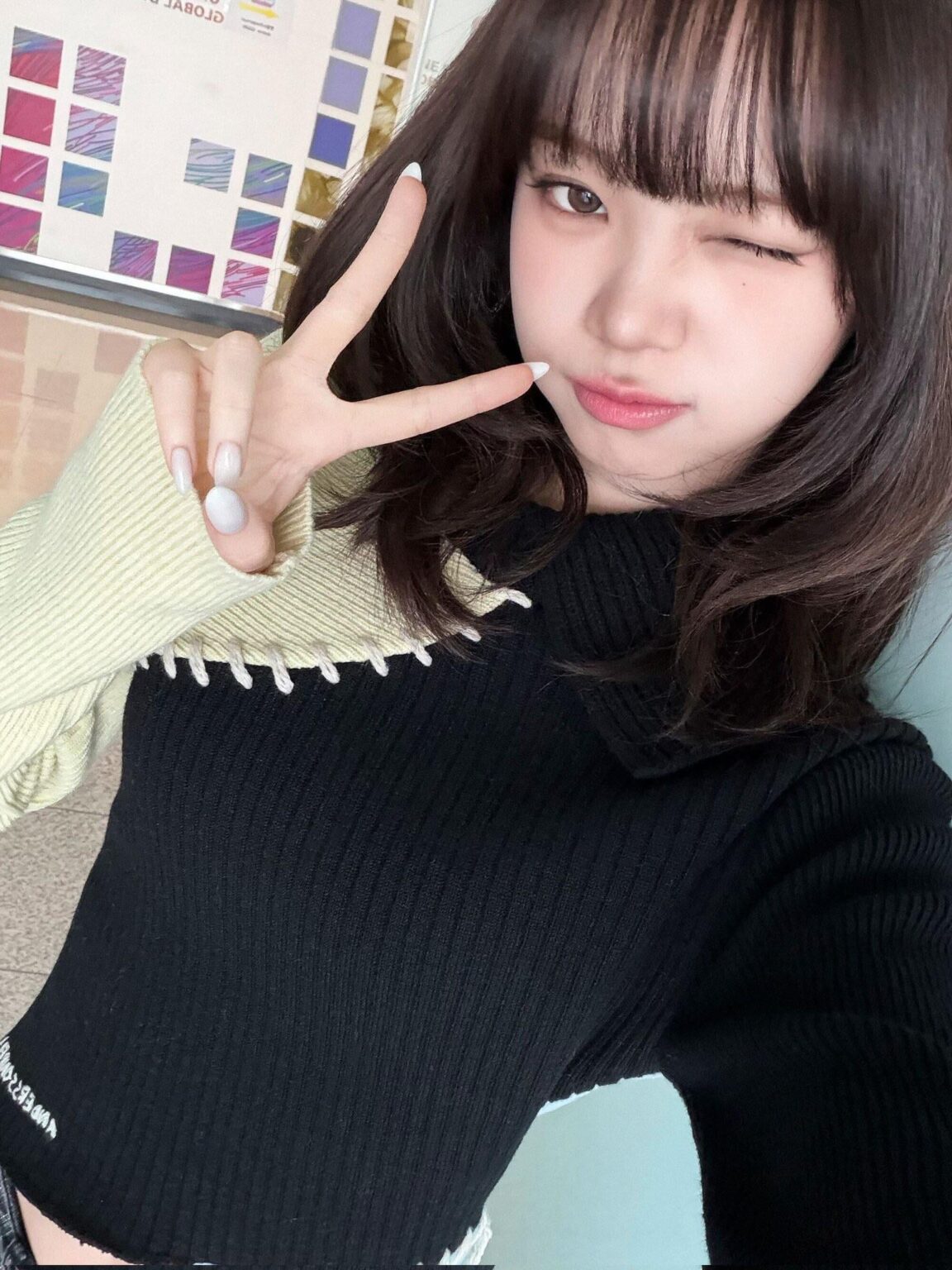 260215 تحديث تويتر LE SSERAFIM - كيم تشايوون على قناة MBC المغني الأول