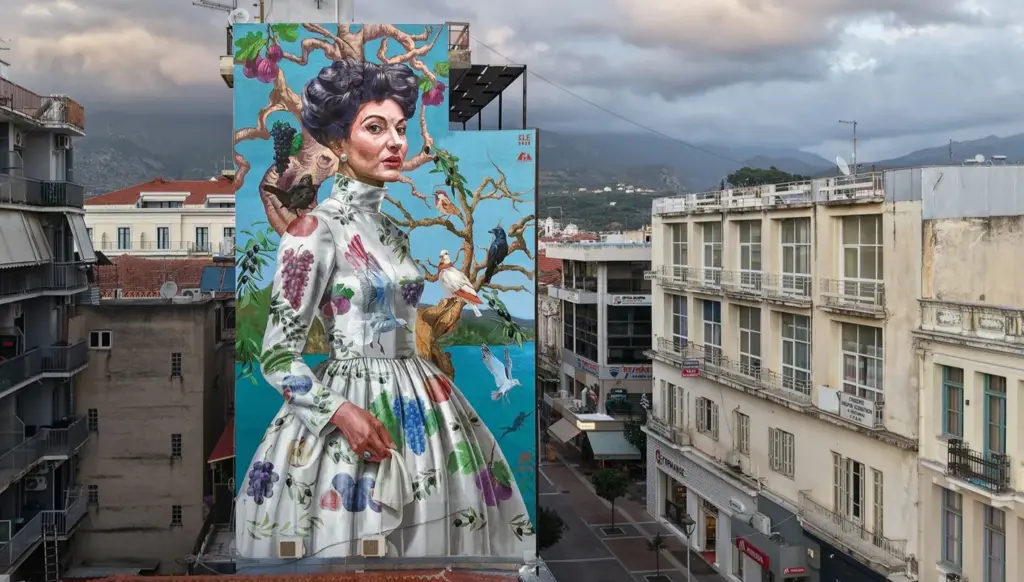 جدارية تُجسّد ماريا كالاس في اليونان تحصد المركز الأول عالمياً