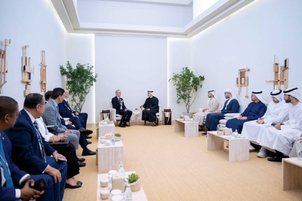 خالد بن محمد يلتقي رئيس الدومينيكان ورئيس وزراء مونتينيغرو Al Bayan