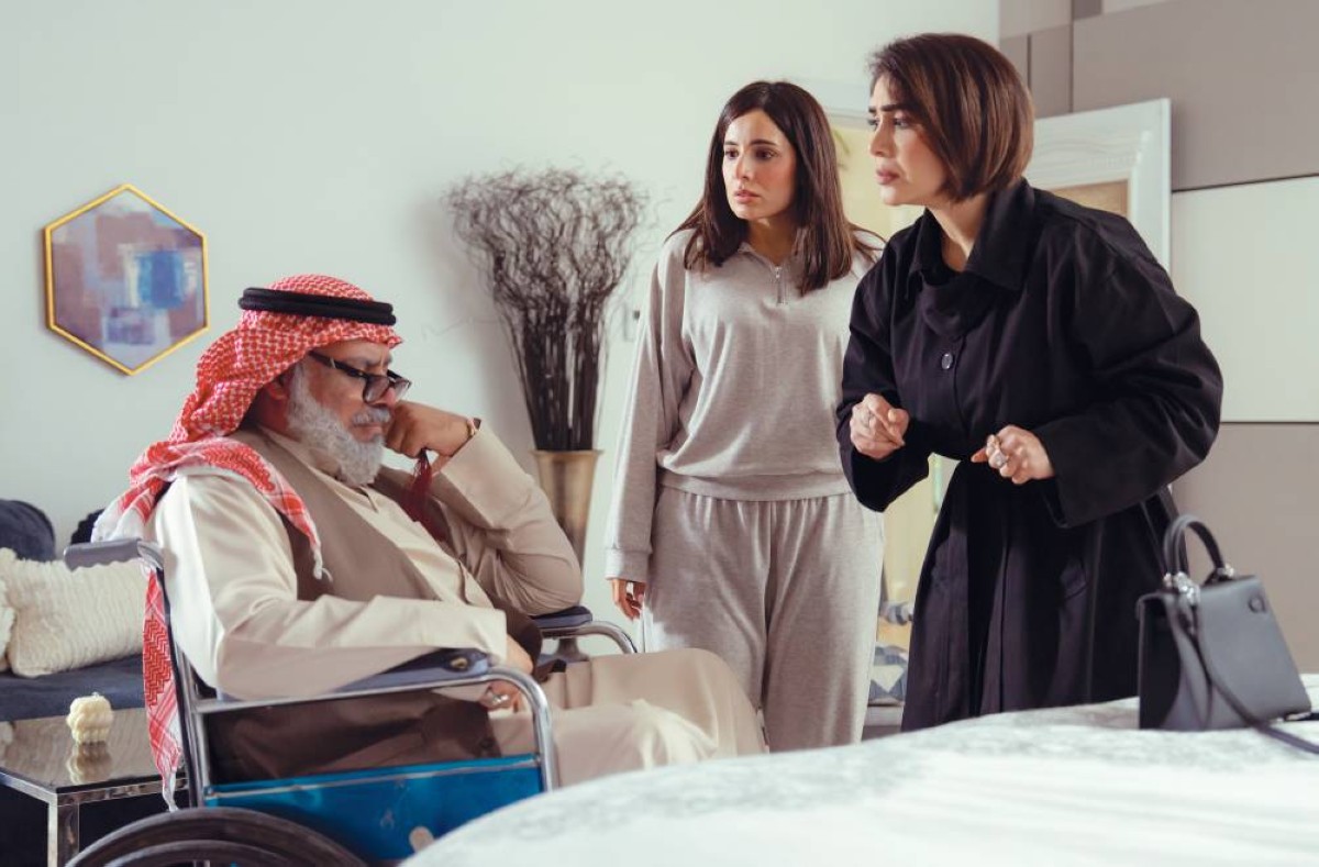 لقطة من مسلسل «بنات عبد الغني» 