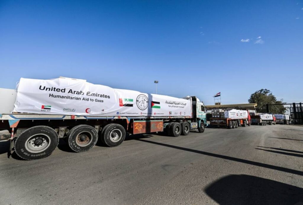 الإمارات تعزز صدارتها العالمية في إغاثة غزة Al Bayan