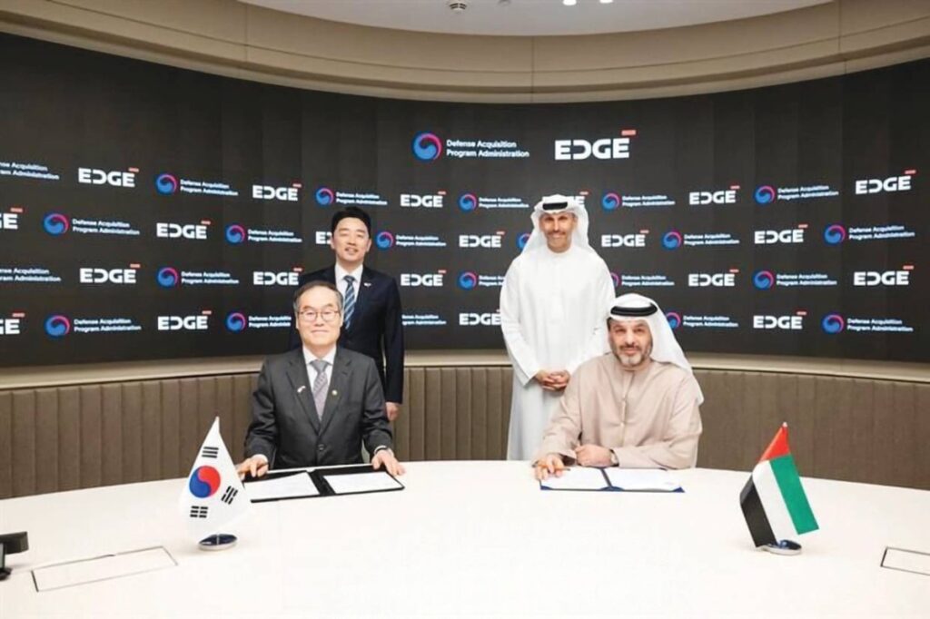 اتفاقية إطارية للتعاون بين «إيدج» وإدارة برنامج الاستحواذ الدفاعي الكورية Al Bayan