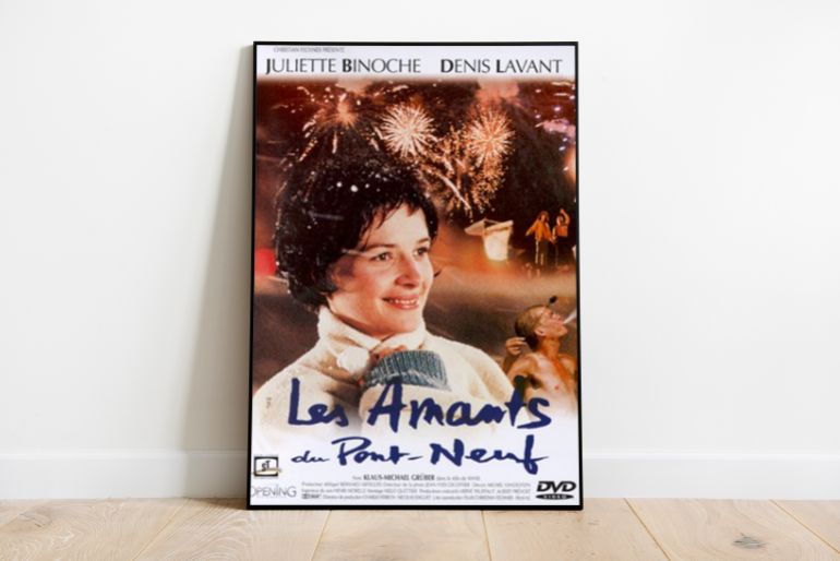 جولييت بينوش في فيلم العشاق على الجسر