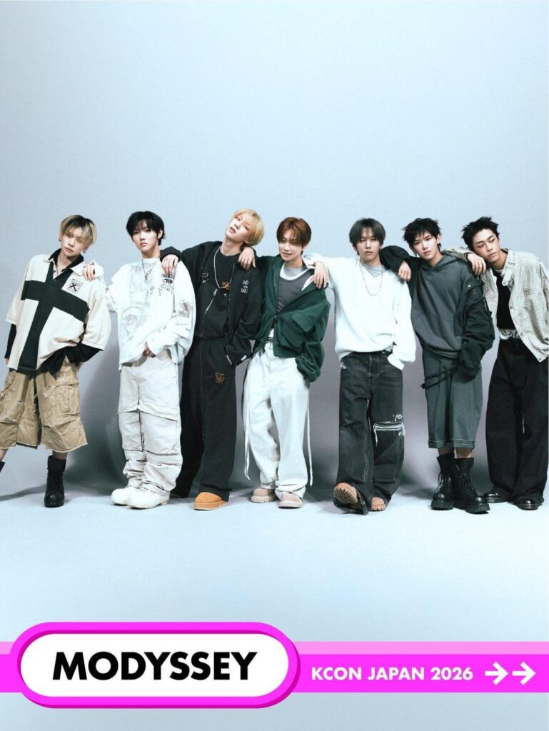 KCON JAPAN 2026 - التشكيلة الثانية: MODYSSEY، NiziU، P1Harmony، Kim Jaehwan، KISS OF LIFE، ME:I، IS:SUE، izna، KickFlip، EVNNE، Hearts2Hearts