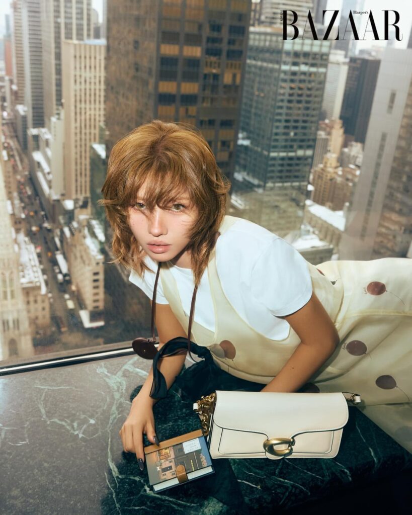 سويون لصالح Harper's Bazaar Korea x COACH