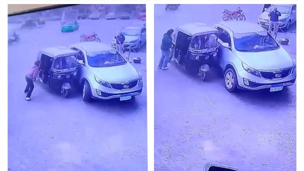 سيدة تتعدى على سائق توك توك بآلة حادة أثناء سيرها في المنوفية.. والأمن يفحص الفيديو