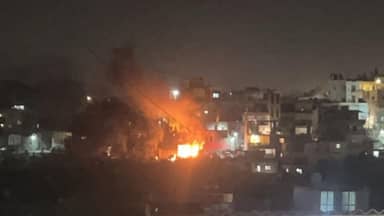 استهداف سيارة في بلدة حاروف قرب النبطية – MTV Lebanon استهداف سيارة في بلدة حاروف قرب النبطية - MTV Lebanon