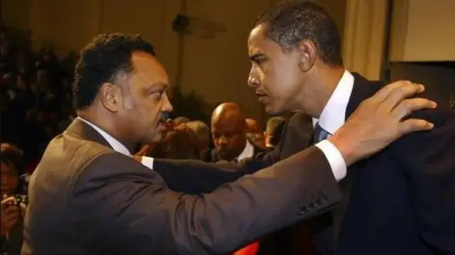 أوباما وجاكسون 