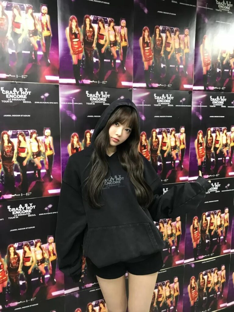 260204 - تحديث هونج ايونتشاي في الانستقرام. لو سيرافيم