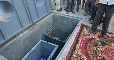 كشف غموض العثور على أجنة داخل صندوق قمامة فى المنيا