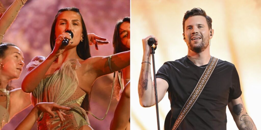 تم إقصاء AleXa من الاختيار الوطني السويدي لـ Eurovision “Melodifestivalen” ليحتل المركز الخامس بين التصفيات النهائية تم إقصاء AleXa من الاختيار الوطني السويدي لـ Eurovision "Melodifestivalen" ليحتل المركز الخامس بين التصفيات النهائية