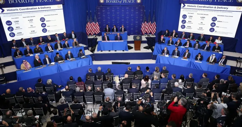 نائب ترمب: مجلس السلام معني بجعل السلام واقعاً ثابتاً