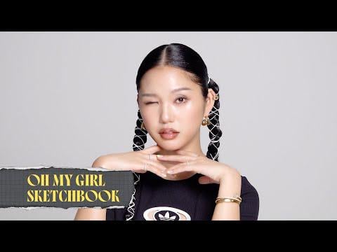 Oh My Girl Mimi - جلسة تصوير لـ 'Olive Young' خلف @ OH MY GIRL SKETCHBOOK (260207) [ENG SUB]