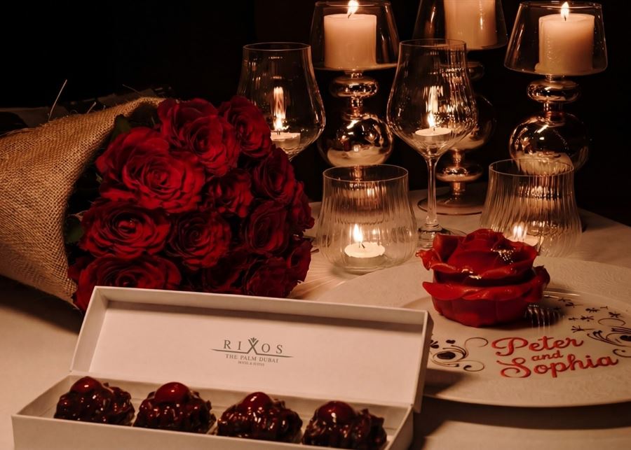 فندق وأجنحة ريكسوس النخلة دبي يعلن عن تجارب خاصة تجمع بين النكهات واللحظات الاستثنائية في يوم الحبّ