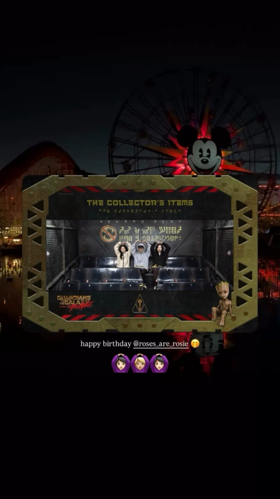 260212 تحديث قصة إيونا آهن على إنستغرام مع روزي