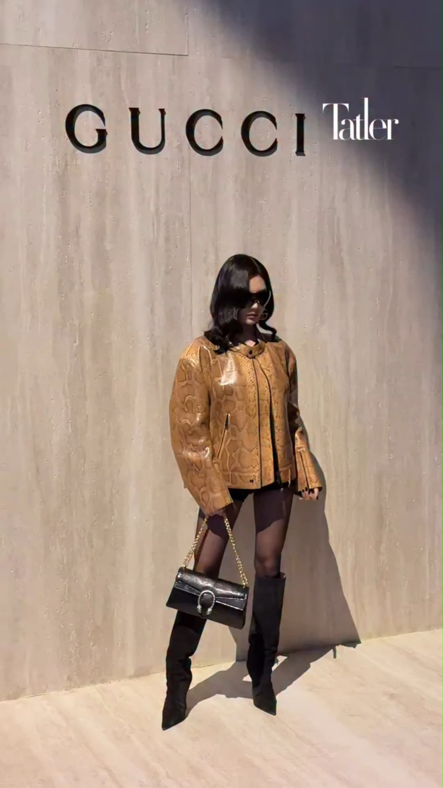 260227 تحديث حساب Tatler Hong Kong على الانستغرام مع نينغ نينغ