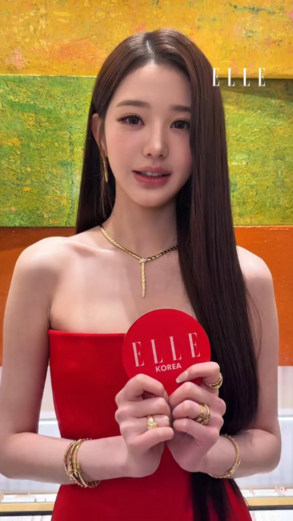 260212 تحديث ELLE Korea على الانستقرام مع Wonyung - افتتاح بوتيك BULGAVI في متجر Shinsegae متعدد الأقسام