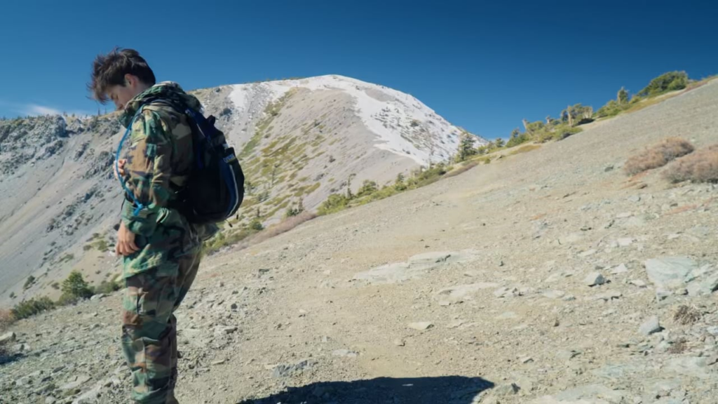 تسلق جبل بالدي وكان عليه أن يخصصه لـ 🐐