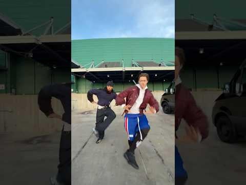 كورتيس مارتن مع جان فيكتور ماكي - YOUNGCREATORCREW (تحدي الرقص) (260215)