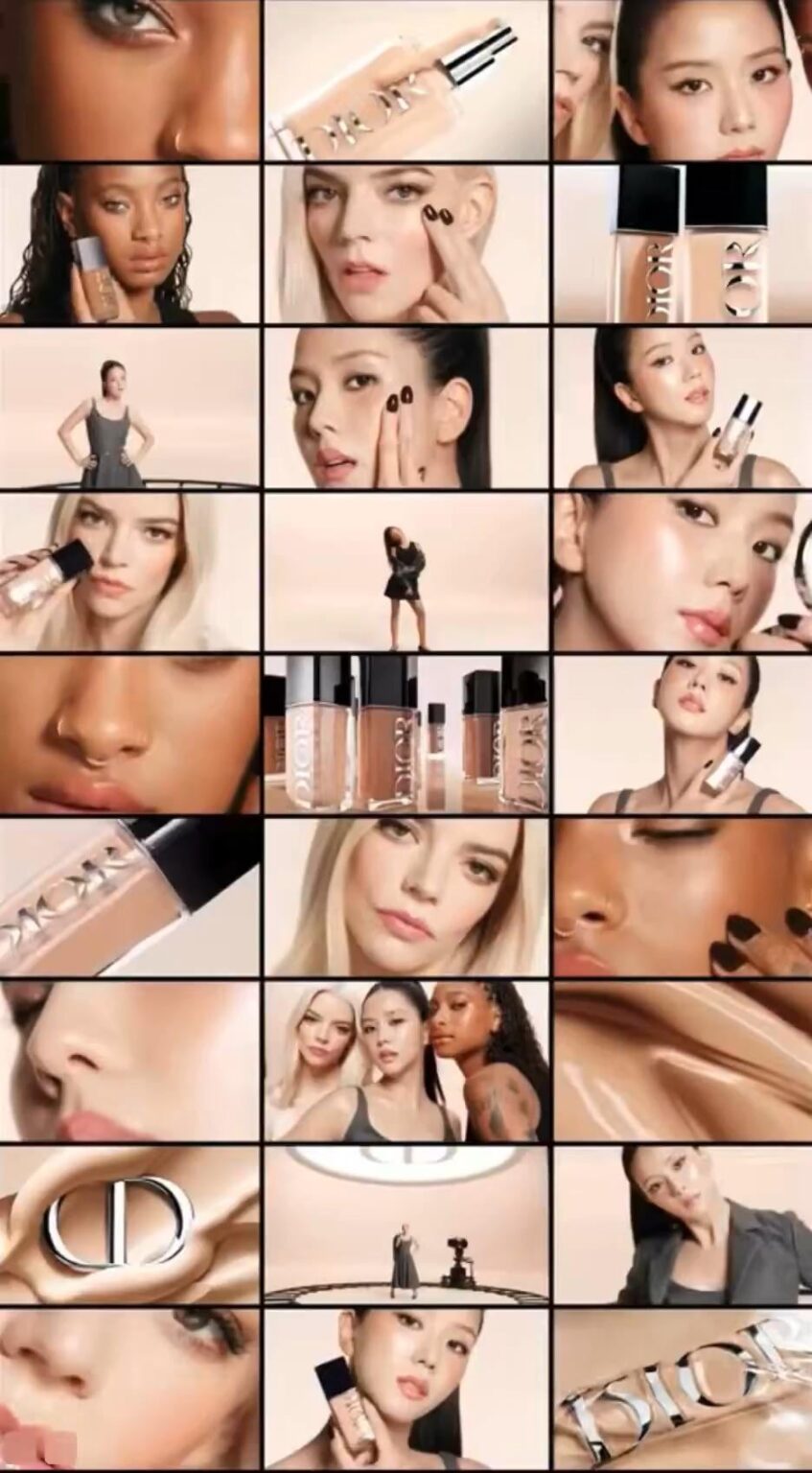 260221 جيسو مع أنيا تايلور جوي وويلو سميث من شركة DIOR Beauty