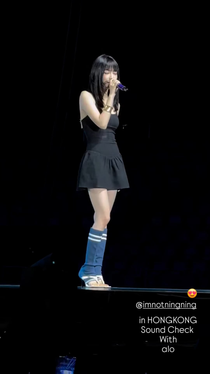 260208 تحديث قصة مدير حملة JJOO Alo على Instagram مع Ningning