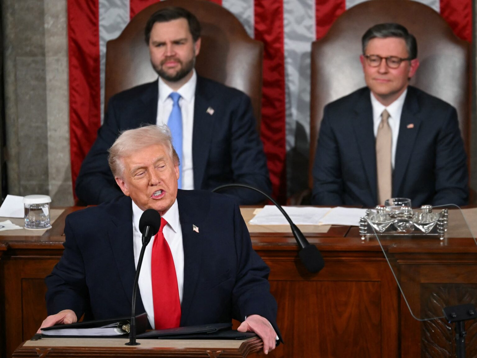 الرئيس الأمريكي دونالد ترمب في خطاب حالة الاتحاد: أمتنا عادت أكبر وأفضل وأغنى وأقوى من أي وقت مضى | أخبار