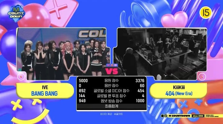 260226 IVE يحققون أول فوز لـ BANG BANG في M Countdown