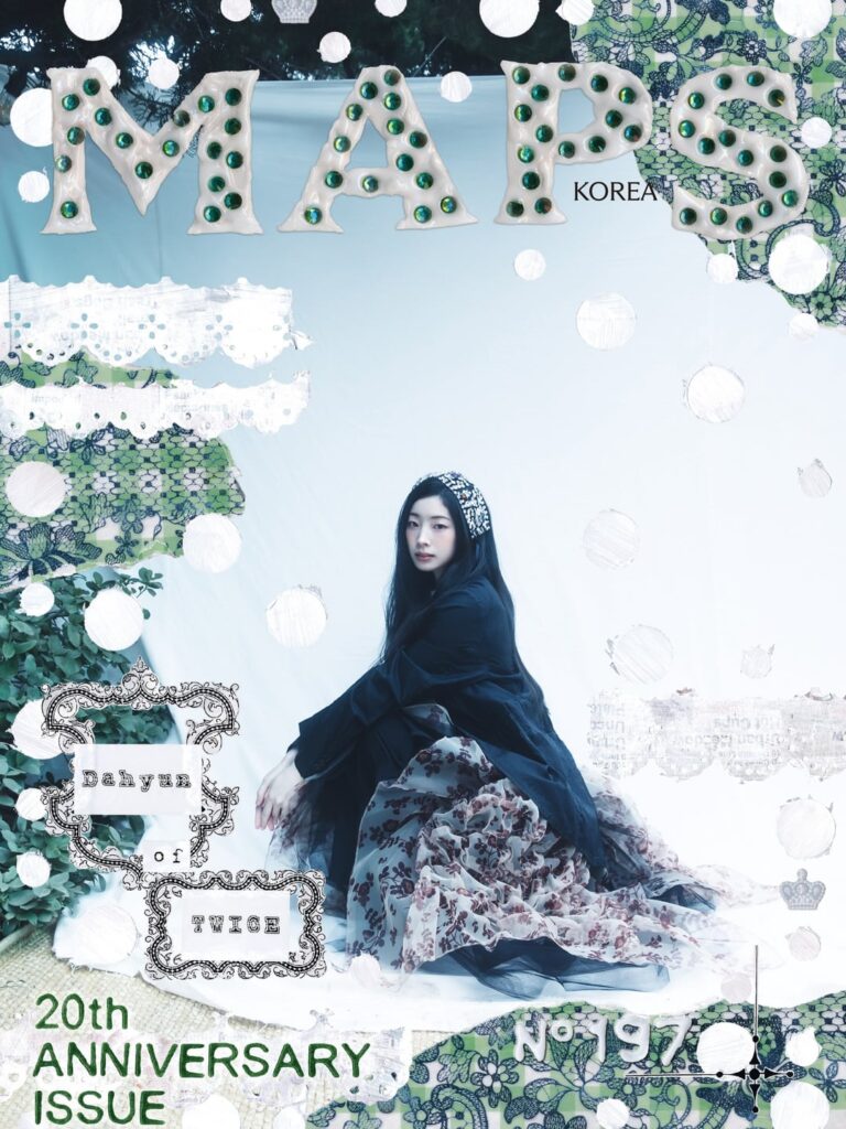 260219 تحديث Mapsworld_media Instagram - #MAPS20thANNIVERSARY خرائط كوريا 2026 إصدار الربيع مع داهيون من TWICE (@twicetagram) X COMME des GARçONS (@commedesgarcons) بواسطة Tao Kurihara