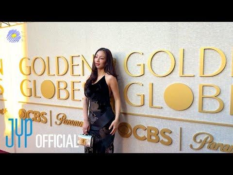 260211 تحديث يوتيوب - سجل JIHYO "죠기요": حفل توزيع جوائز Golden Globe الـ 83 مع مويت وشاندون