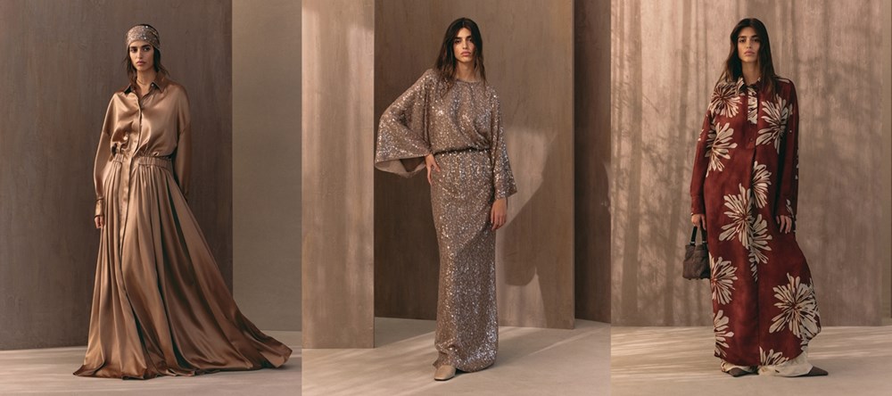 فن العباءة وإيقاع العناصر من برونيلو كوتشينيلي.. إطلالات رمضانية راقية