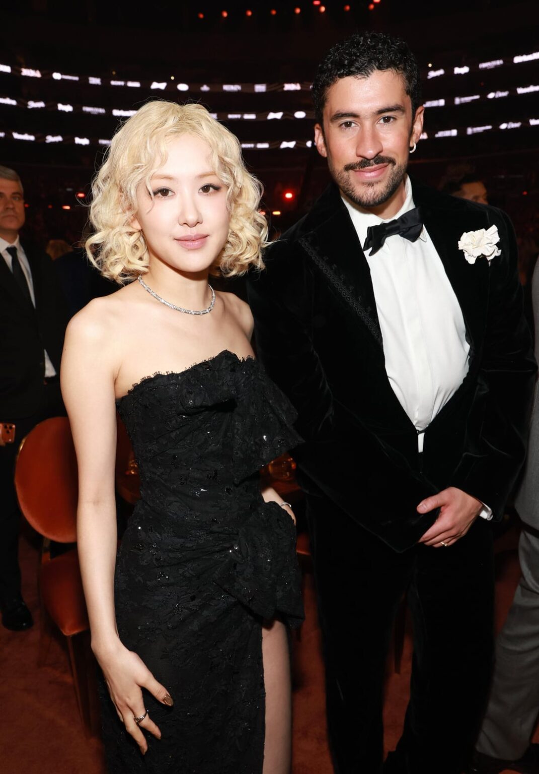 260201 روزيه مع باد باني في حفل توزيع جوائز جرامي السنوي الثامن والستين