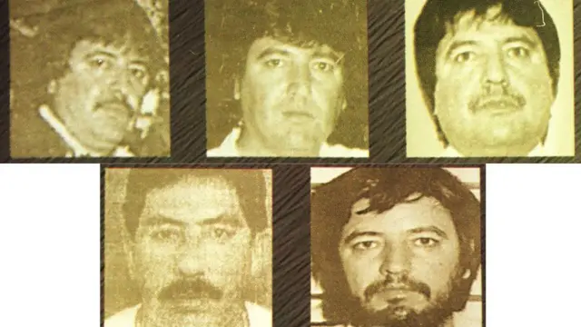 صور متعددة لأمادو كاريلو فوينتيس نشرتها السلطات للتعرف عليه