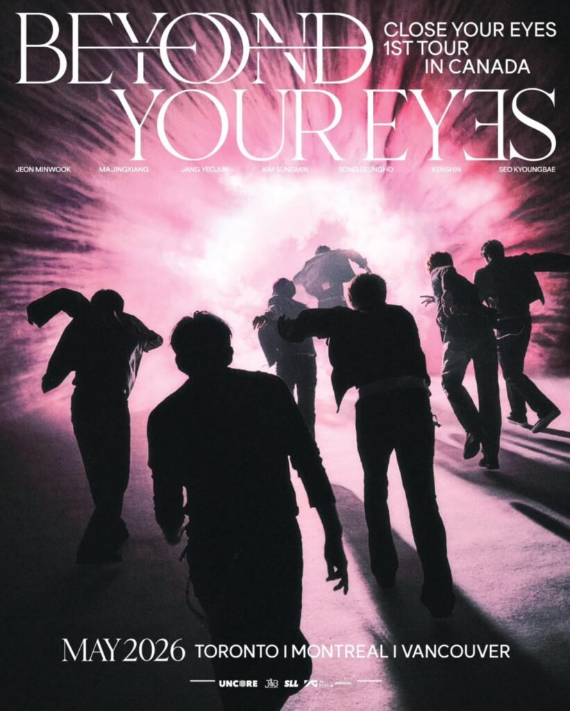 أغمض عينيك - الجولة الأولى لـ "ما وراء عينيك" في كندا (ملصق)
