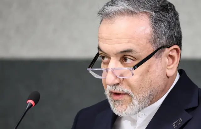  وزير الخارجية الإيراني، عباس عراقجي