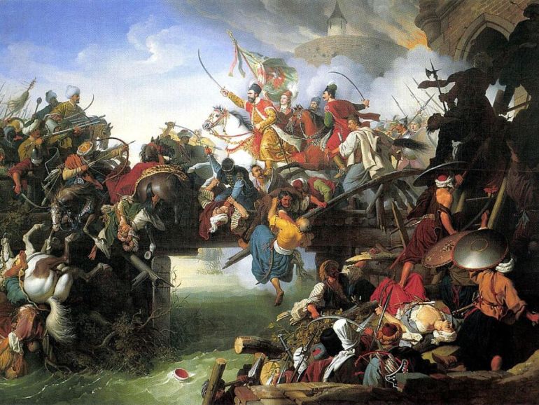 Omran Abdullah - حصار العثمانيين لفيينا، لوحة الفنان الألماني يوهان بيتر كرافت ، 1825، ويكبيديا - غياب الانتصارات الكبرى عن القرن ال21.. كذبة النصر الحاسم في الحروب المعاصرة