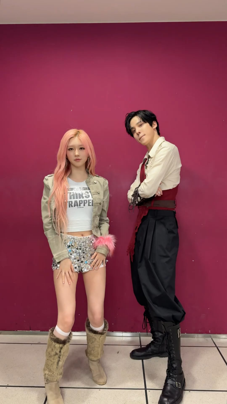 260215 تحديث ATEEZ الرسمي على التيك توك مع غايول - أدرينالين مع يونهو 💥 (تحدي الأدرينالين)