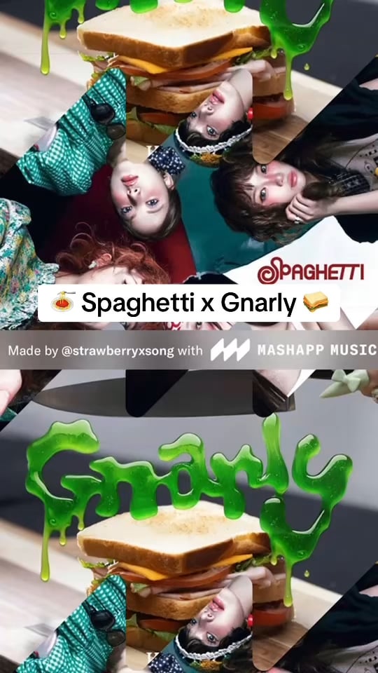 [Mashup] التسجيل - Gnarly (و SSERAFIM - SPAGHETTI)