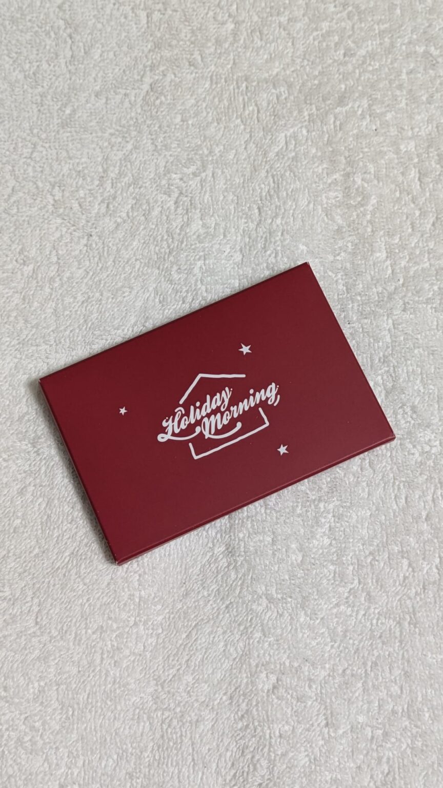 مجموعة بطاقات الصور الفوتوغرافية للعطلة الصباحية (بضائع رسمية يابانية مرة واحدة)