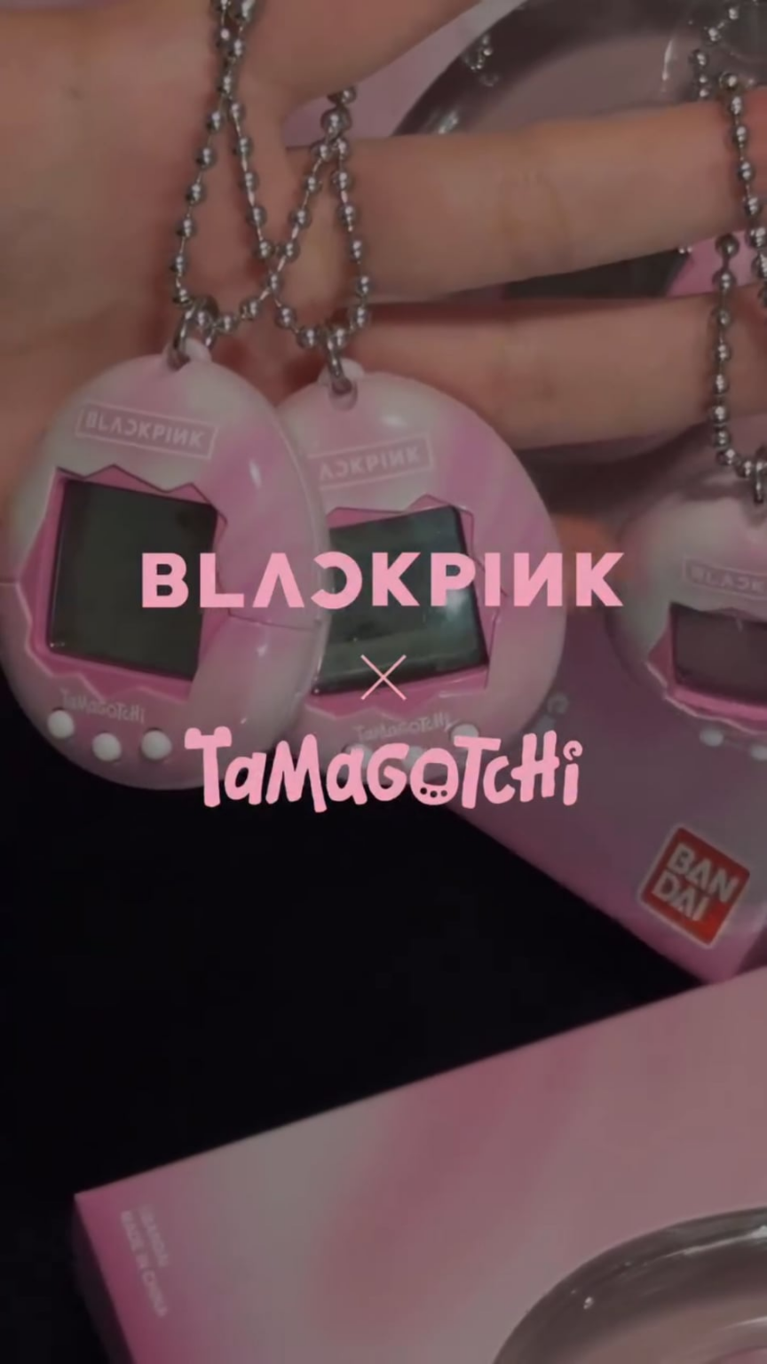 260205 فتح علبة BLACKPINK X TAMAGOTCHI