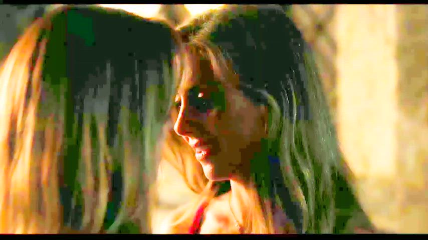 Alison Brie with Aubrey Plaza in "Spin Me Round", 2022